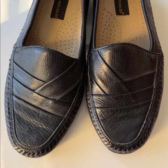 Stacy Adams Textured leather loafers mix toe Stitching Details New Size 9.5M main image 15
